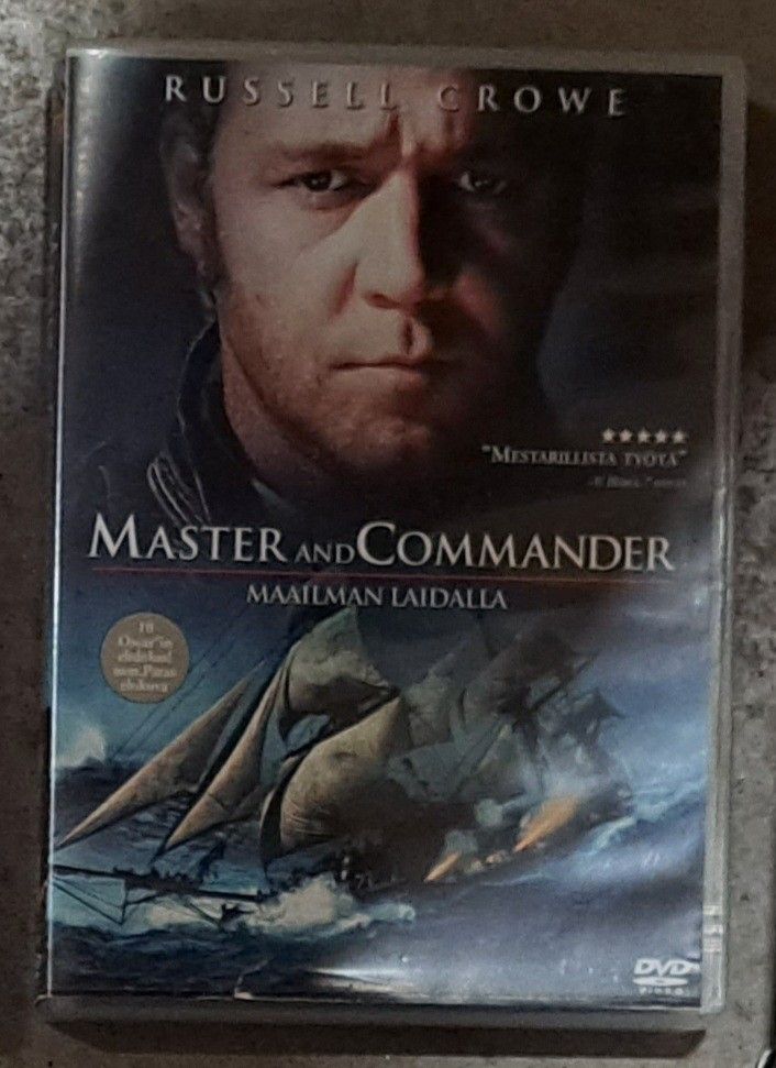 Master and commander dvd
