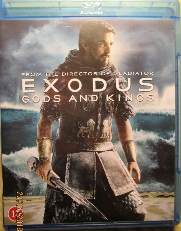 Exodus Gods and Kings - BlueRay-elokuva