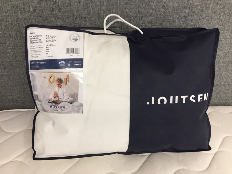 Joutsen Suoja untuvapeitto 150 cm, keskilämmin