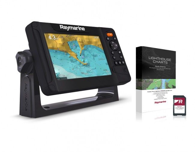 Raymarine element 7s+ kartta