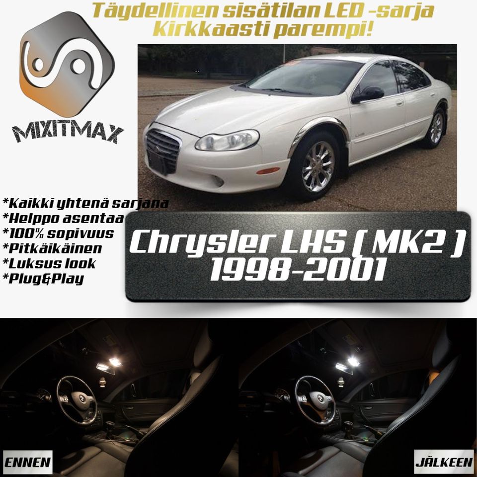 Chrysler LHS (MK2) Sisätilan LED -muutossarja