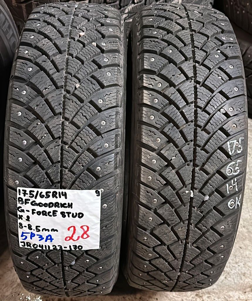 175/65R14 käytetyt nastarenkaat BFGoodrich