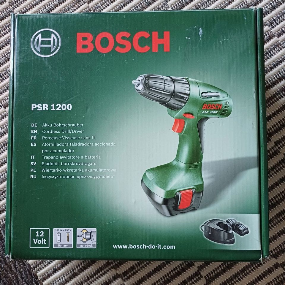 Bosch PSR-1200 akkuporakone