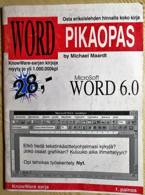 WORD Pikaopas