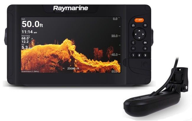 Raymarine Element 9HV+HV-100.02 + ladattava kartta