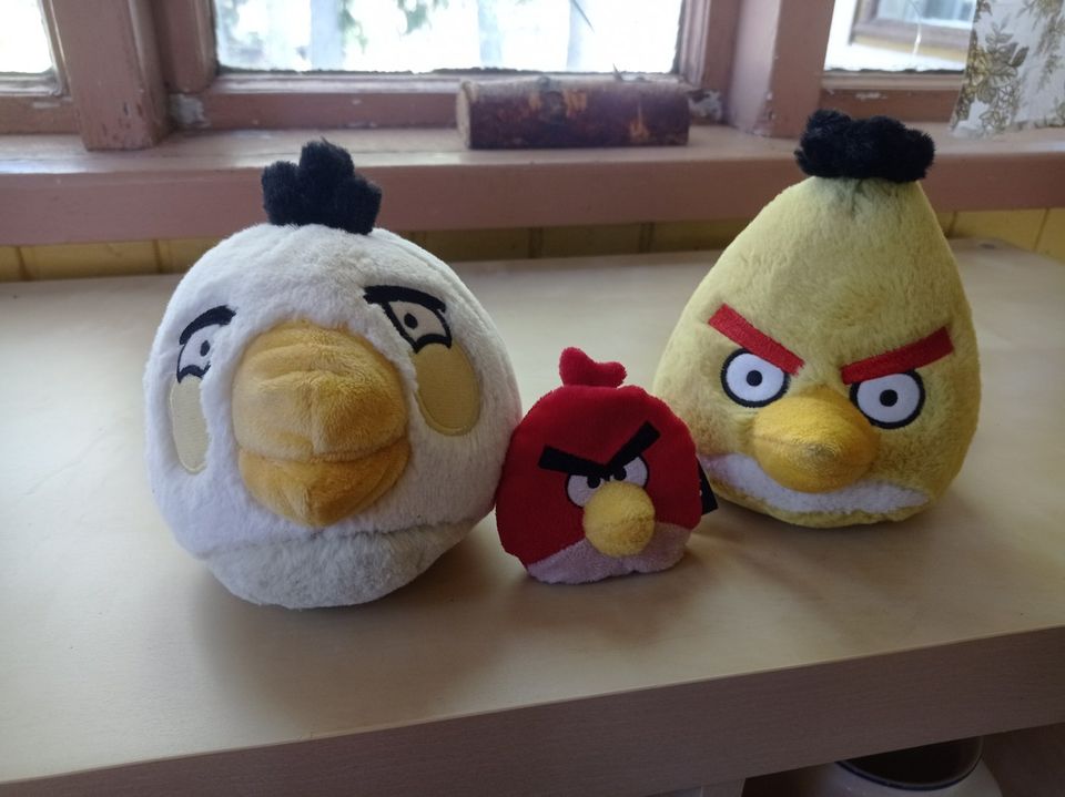 Angry Birds pehmot