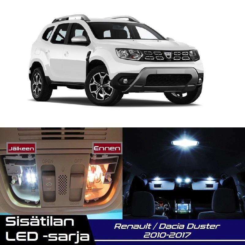 Renault / Dacia Duster Sisätilan LED -muutossarja