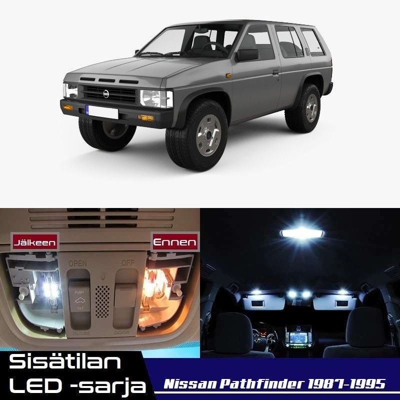 Nissan Pathfinder (WD21) Sisätilan LED -muutossar