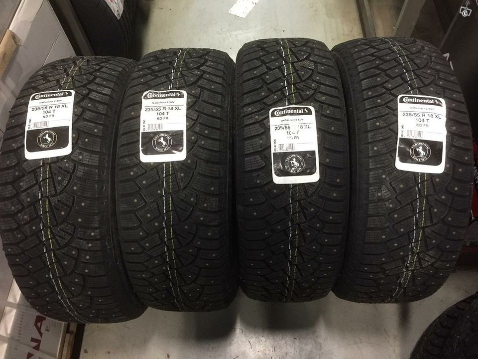 2kpl 235/55R18 Continental ice2 Suv nasta