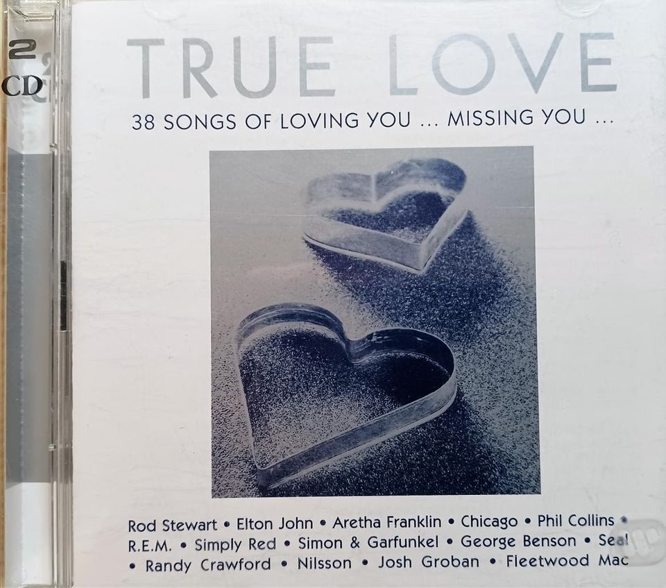 TRUE LOVE kokoelma 2 CD-levyä