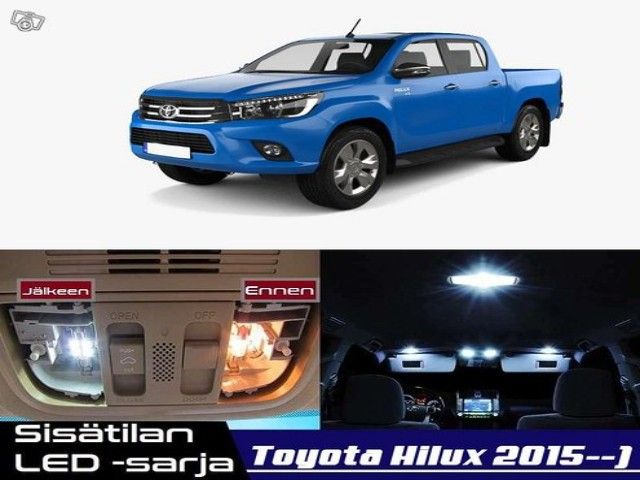 Toyota Hilux (MK8) Sisätilan LED -sarja ;x5