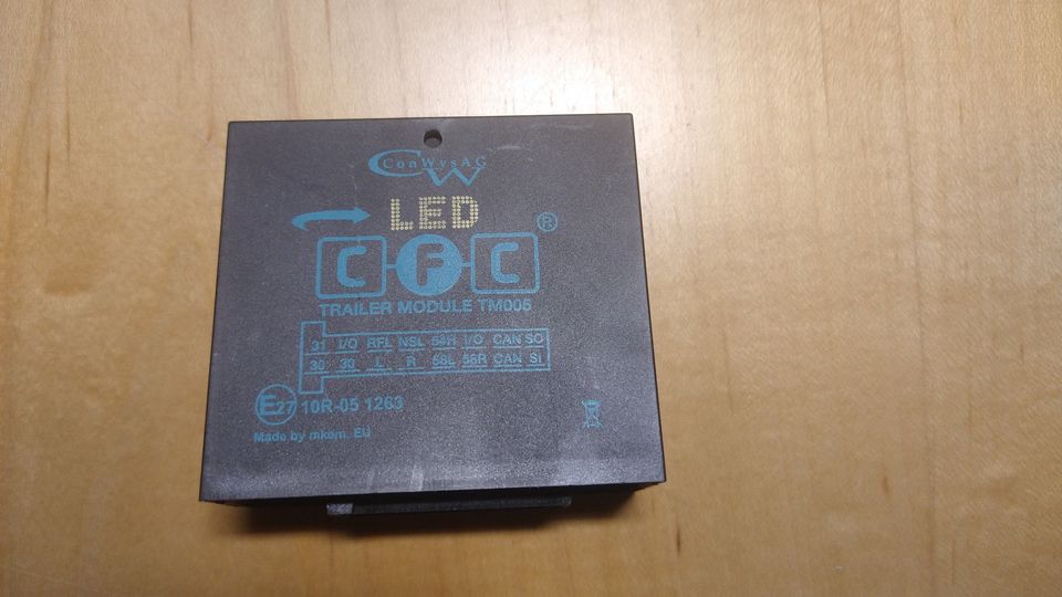 Vetokoukun ohjainmoduli, Trailer module CFC-LED