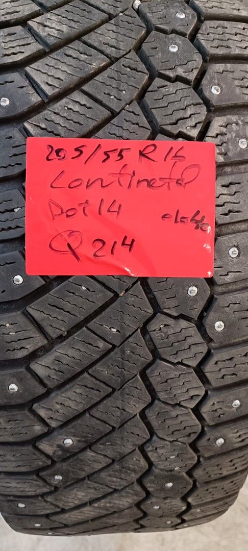 Nastarenkaat 205/55R16 continental 4kpl Q214