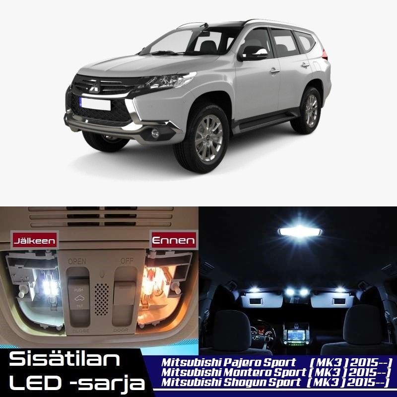 Mitsubishi Pajero Sport (MK3) Sisätilan LED