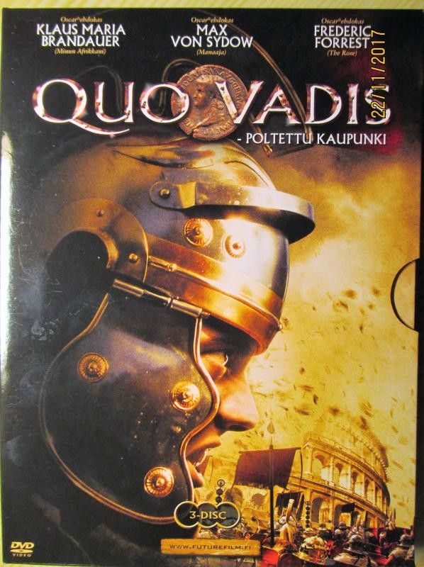 Quo Vadis - Poltettu kaupunki - DVD TV-minisarja