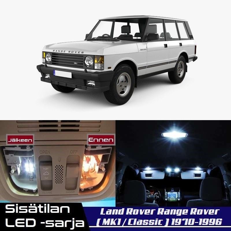 Range Rover (MK1) Sisätilan LED -muutossarja 6000k