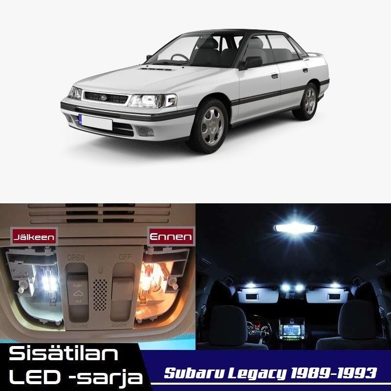 Subaru Legacy (MK1) Sisätilan LED -muutossarja 6000K ; x6