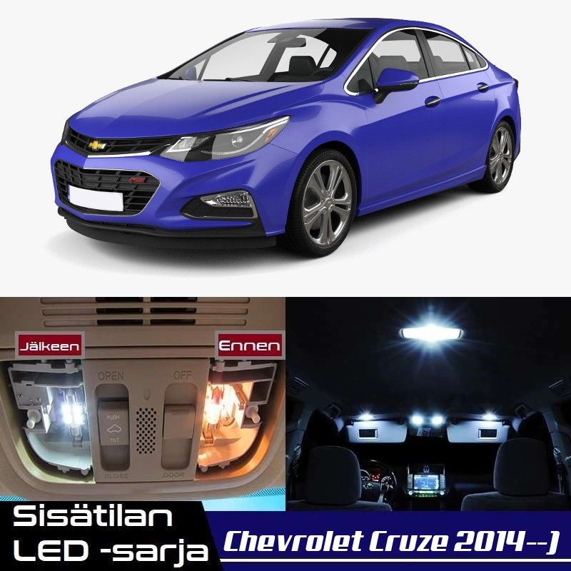 Chevrolet Cruze ( MK2 ) Sisätilan LED -muutossarj