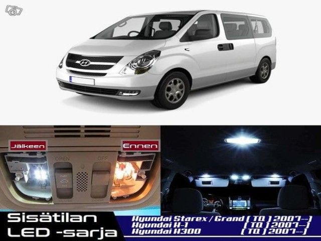 Hyundai Starex / H-1 (TQ) Sisätilan LED-sarja ;x11