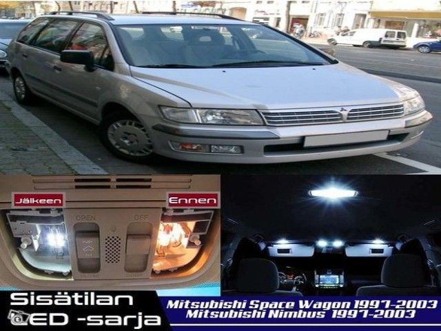 Mitsubishi Space Wagon Sisätilan LED -sarja ;x14