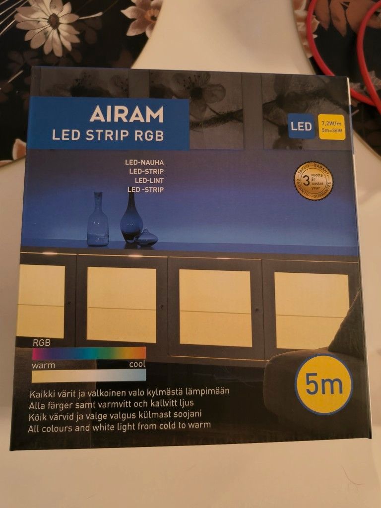 Airam Led valonauha RGB 5M
