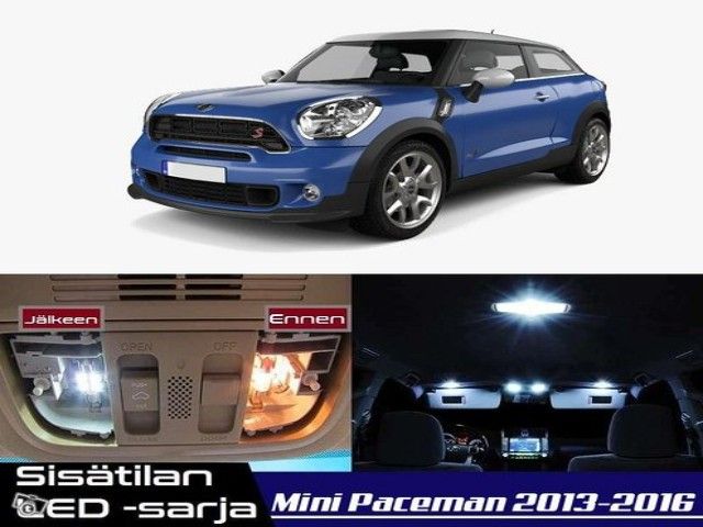 Mini Paceman (R61) Sisätilan LED -sarja ;x8