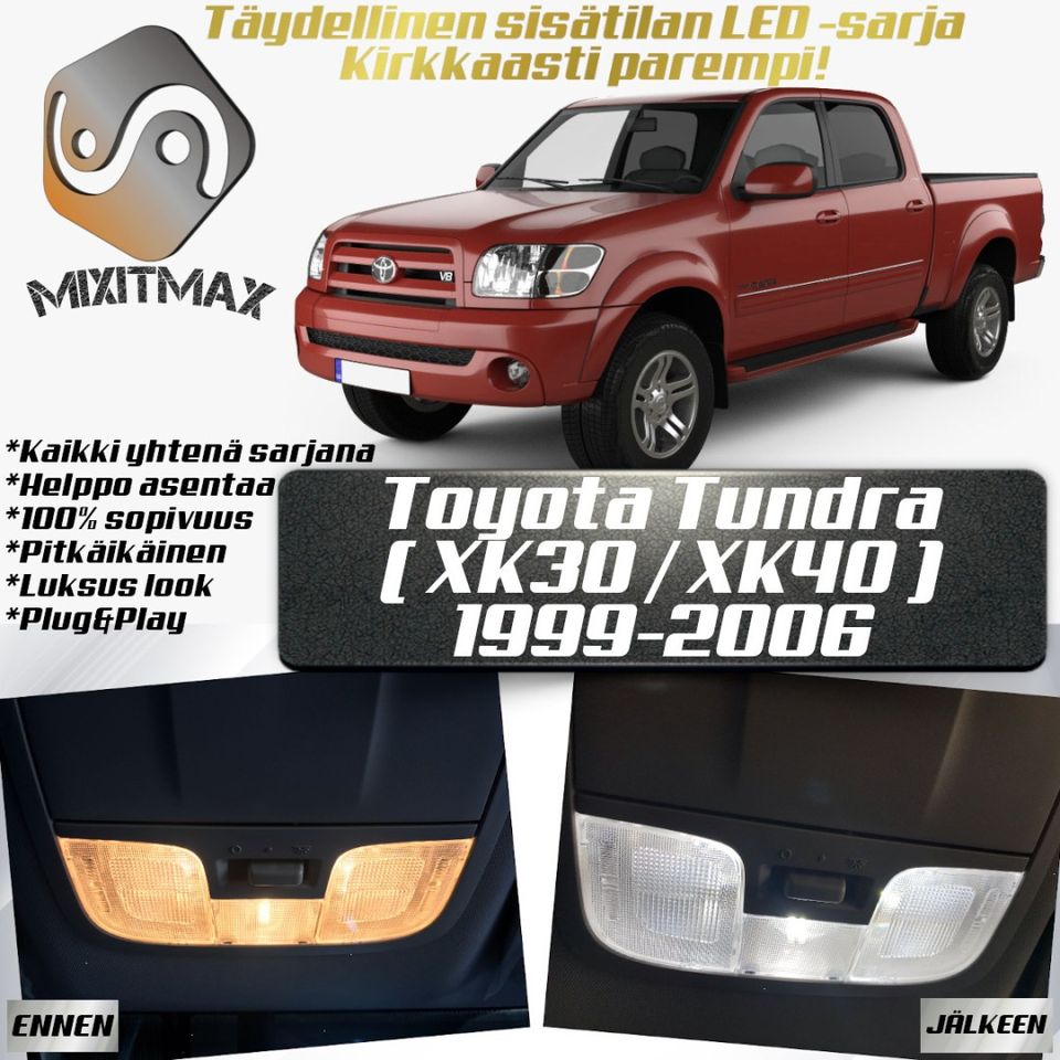 Toyota Tundra (MK1) Sisätilan LED -muutossarja