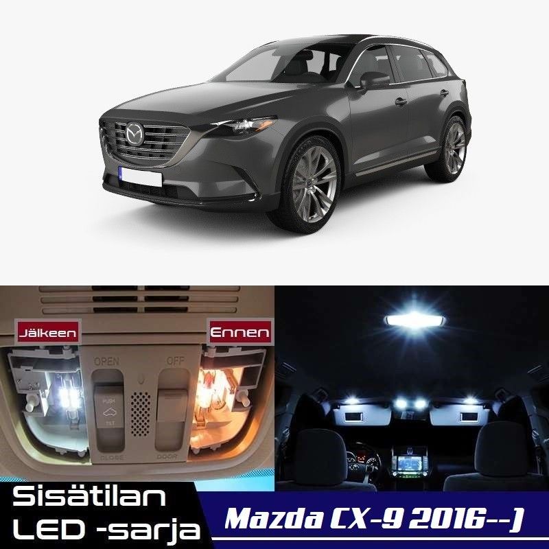 Mazda CX-9 (TB/TC) Sisätilan LED -muutossarja