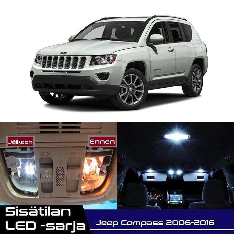 Jeep Compass (MK49) Sisätilan LED -muutossarja