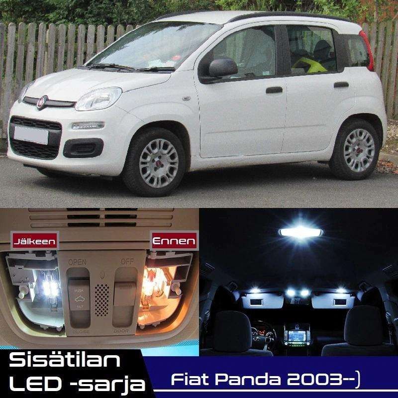 Fiat Panda Sisätilan LED -muutossarja 6000K