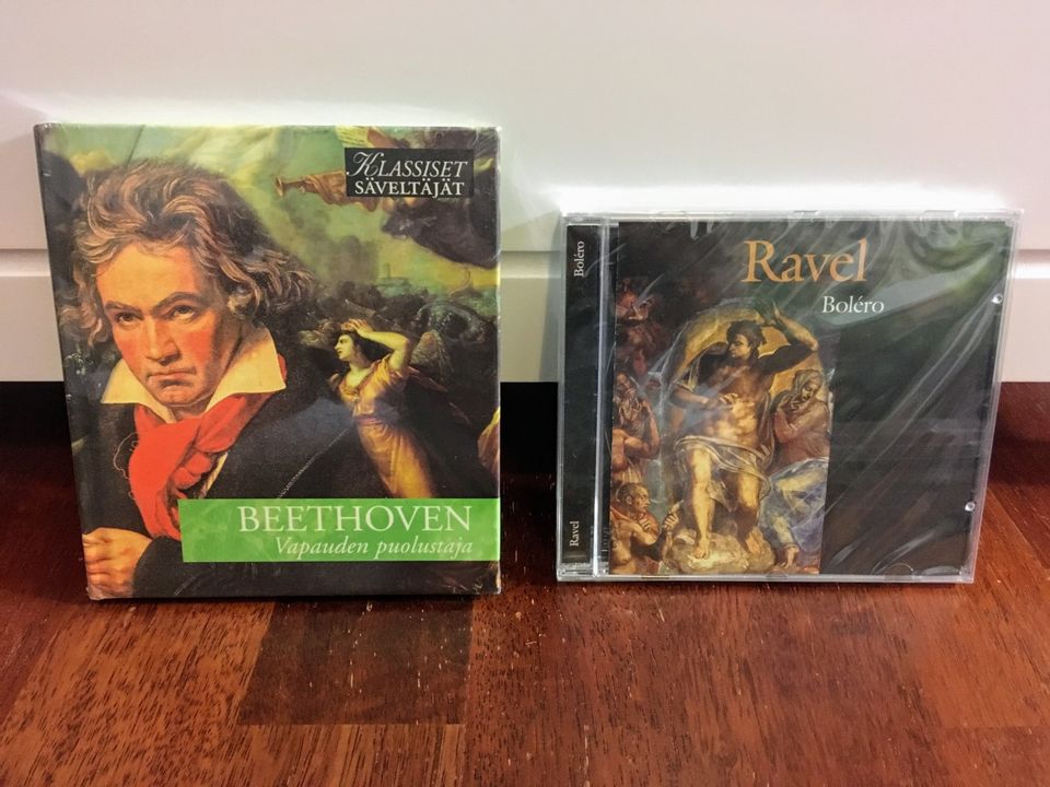 CD Ravel + Beethoven * Yhä suojamuoveissa