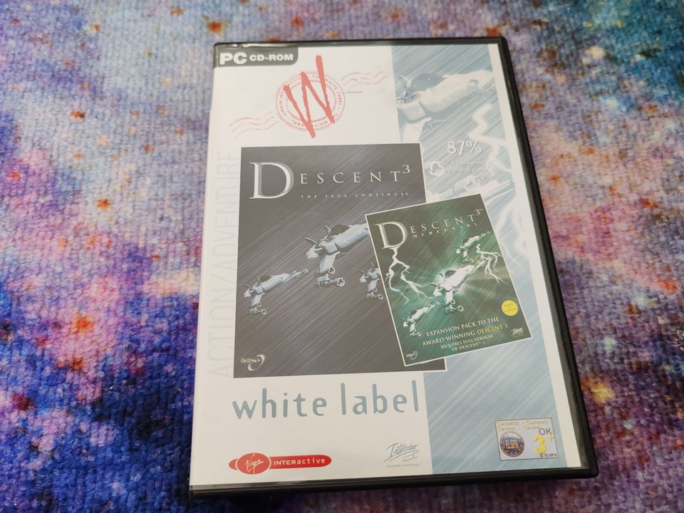 Descent 3 & Mercenary (White Label) (PC)