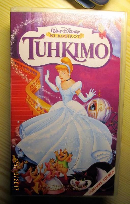 Tuhkimo - Lasten Disney VHS-elokuva