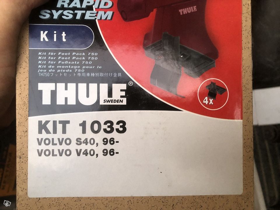 Thule Kit Adapterisarjoja Eri Merkkeihin