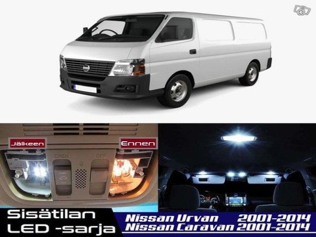 Nissan Urvan (E25) Sisätilan LED -sarja ;x10