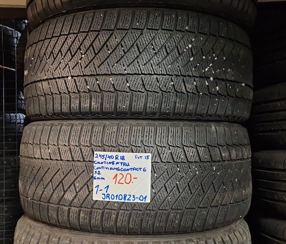 245/40R18 käytetyt kitkarenkaat Continental