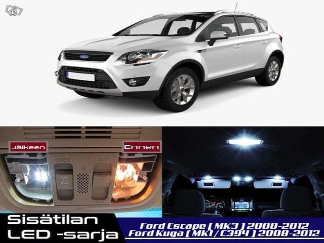 Ford Kuga / Escape (MK1) Sisätilan LED -sarja ;x13