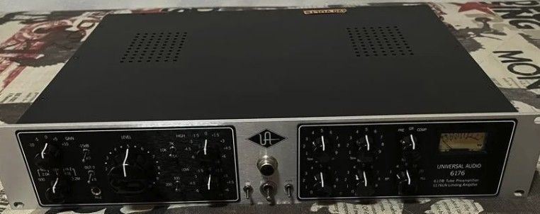 Universal Audio 6176 -mikrofonietuaste ja kompressori