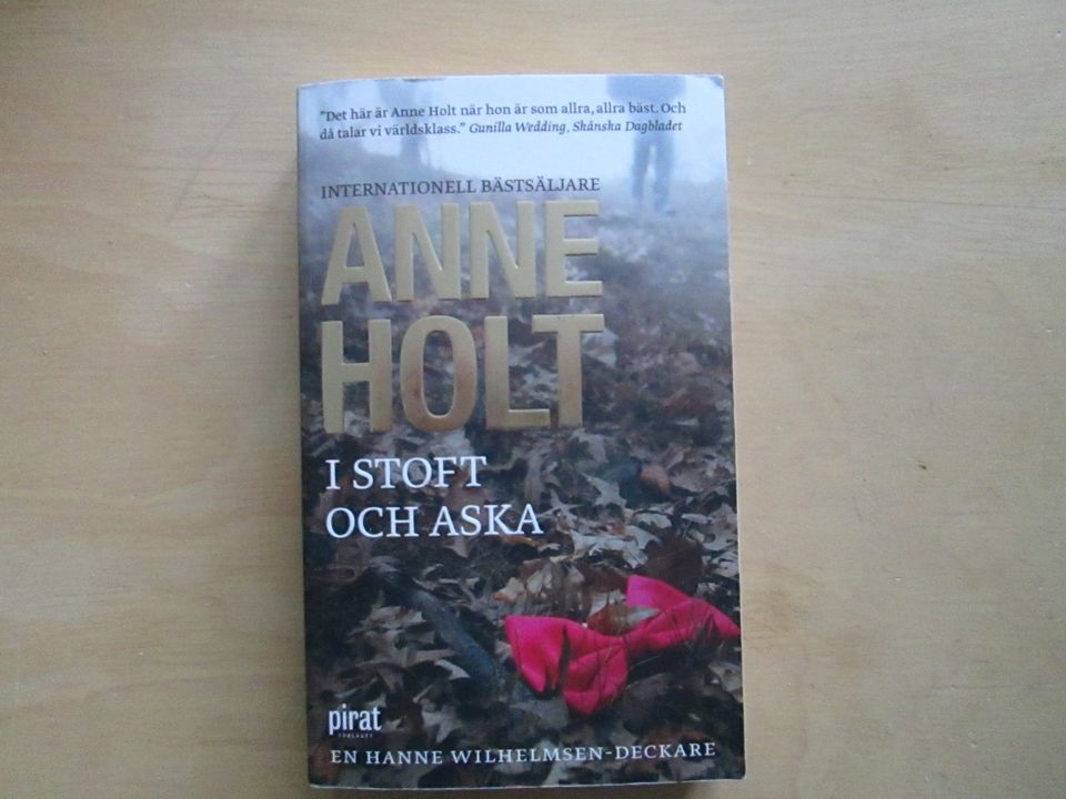 Anne Holt : I stoft och aska