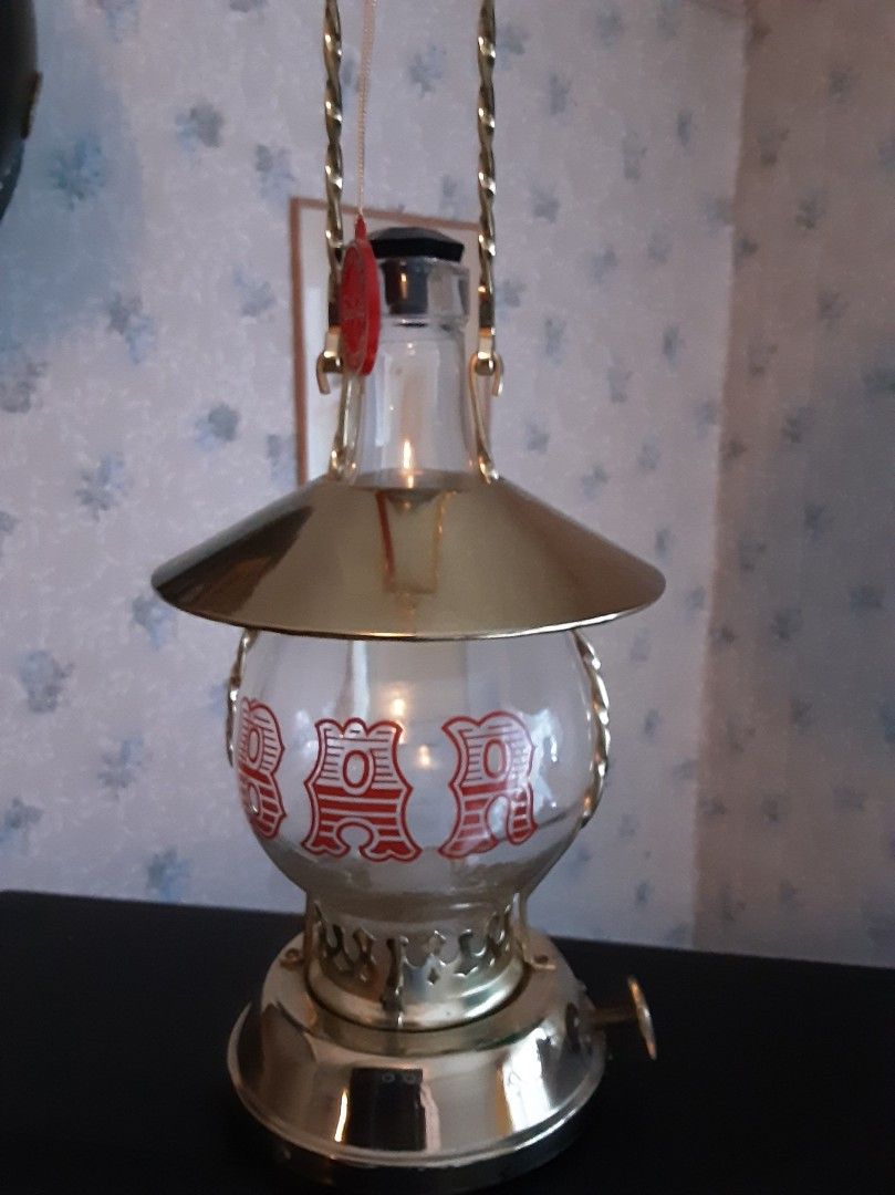 Koristeellinen lamppu/lyhty BAR vintage