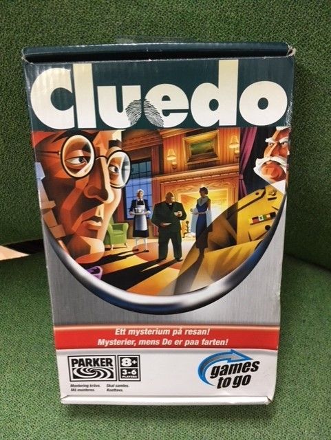 Cluedo matkapeli - uusi