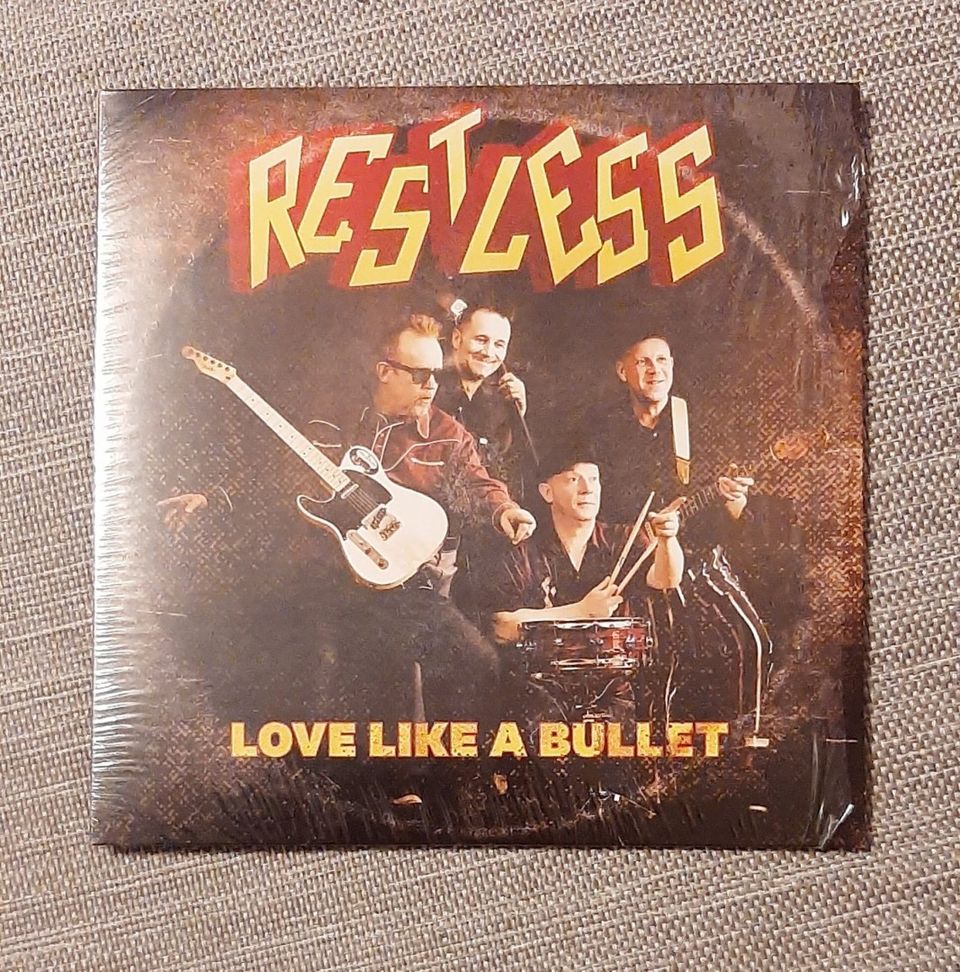Restless - Love Like A Bullet 7" single