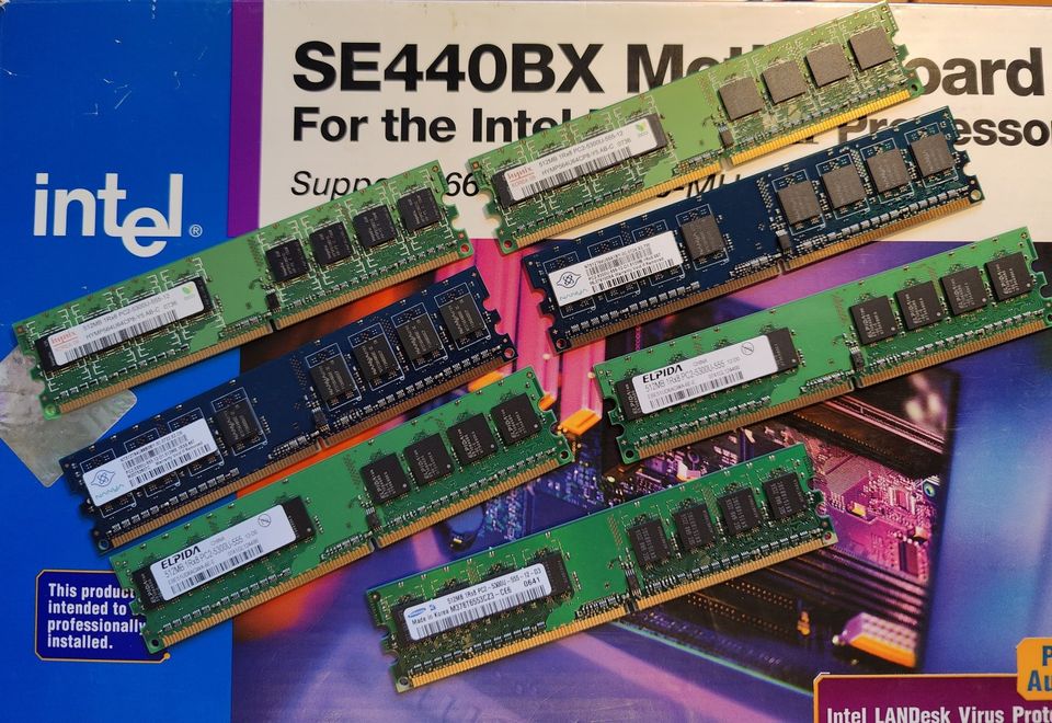 HP 512MB DDR2 5300U 7 kpl