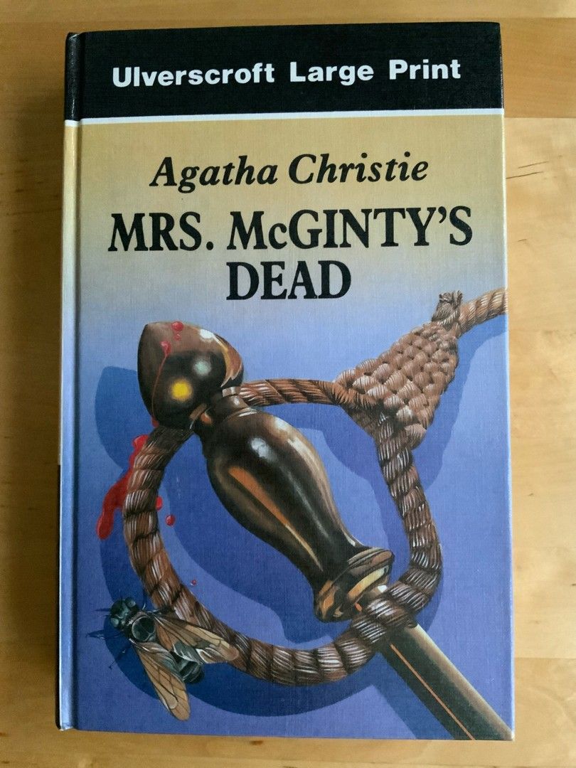 Englanninkielinen Agatha Christie, Mrs. McGinty´s dead, large print