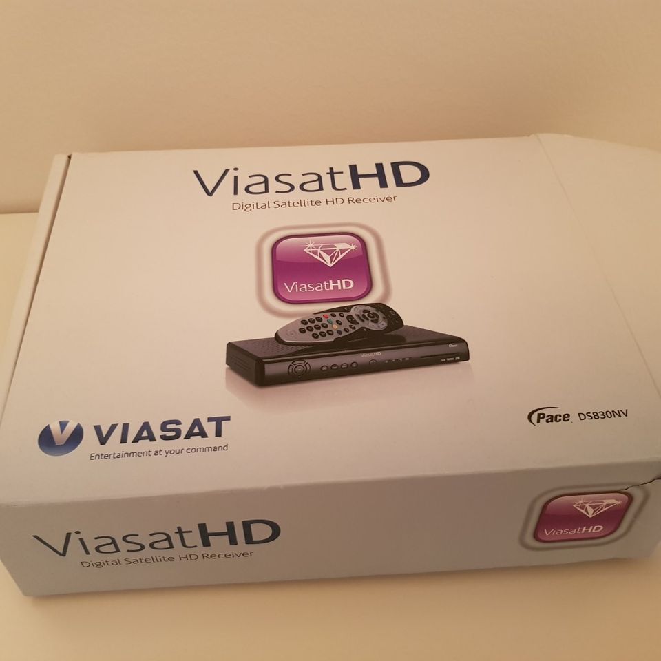 Viasat Hd satelliitti Digiboxi