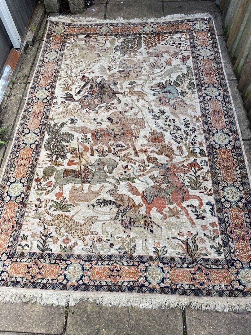 Persialainen matto, 190 cm x 122 cm