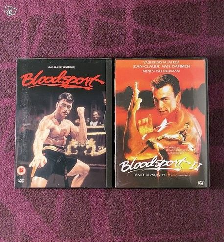 Blood Sport I & II DVDt Van Damme