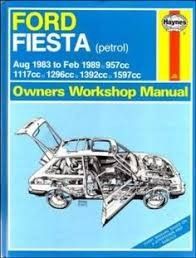 Ford Fiesta Petrol: Elokuu 1983 - Syyskuu 1985 - Haynes Korjausopas
