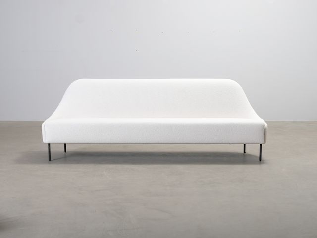 Adea Napoleon 3-istuttava sohva valkoinen