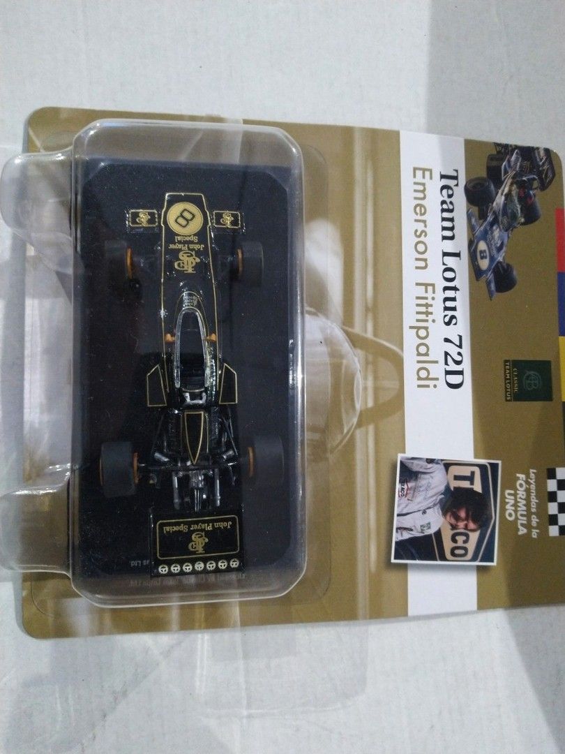 F1 Team Lotus 72D pienoismalli
